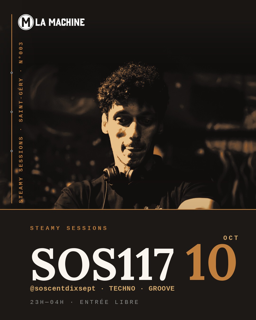 Affiche : SOS117, samedi 10 octobre
