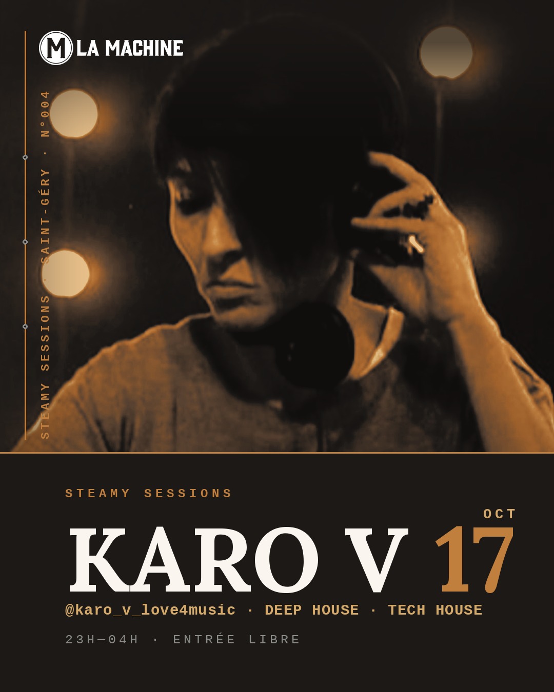 Affiche : KARO V, samedi 17 octobre