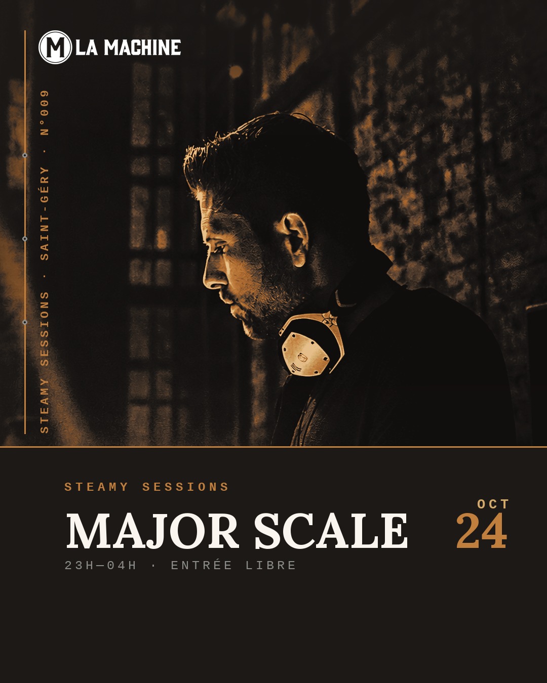 Affiche : MAJOR SCALE, samedi 24 octobre